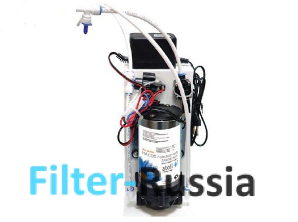 Кронштейн с насосом atoll UP-7000/24V с б/п и датч