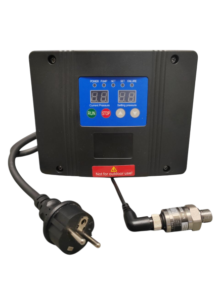 Частотный преобразователь для насоса (инвертер) AD-12M 1.5кВт (220V) c датчиком давления