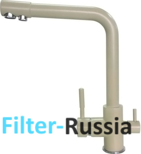 Комбинированный кран atoll NKD0212IY-L слон. кость